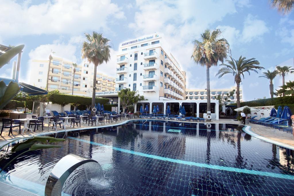 Anonymous Beach Hotel (Adults Only) Айя Напа Екстериор снимка